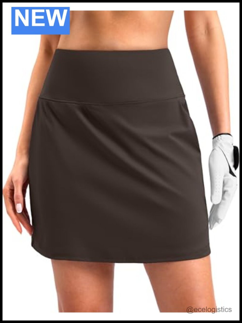 Women's High Waist Golf Skort with Pockets Athletic Tennis Skirt